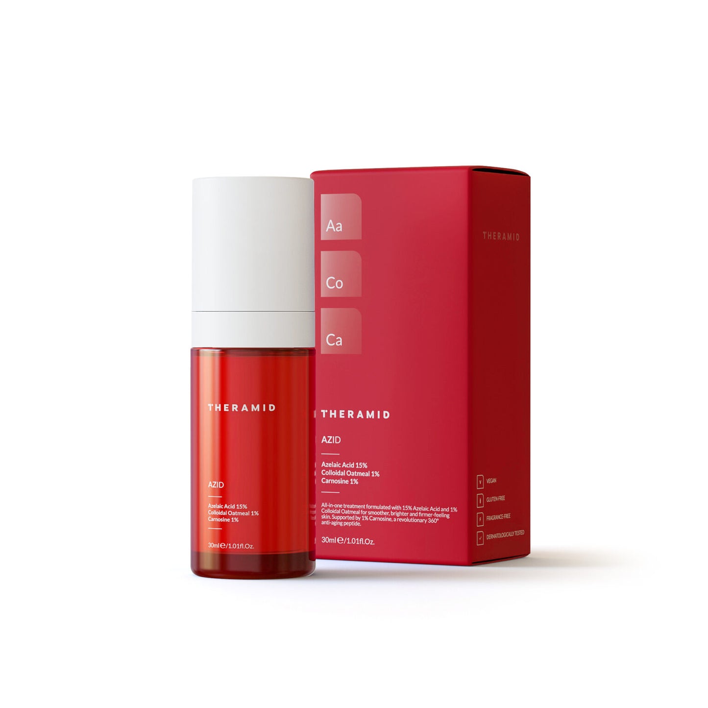 Azid Serum Προσώπου για Λάμψη & Θρέψη 30ml